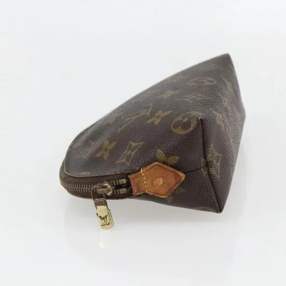 LOUIS VUITTON Monogram Pochette Cosmetic PM Pouch M43998 LV Auth 156239